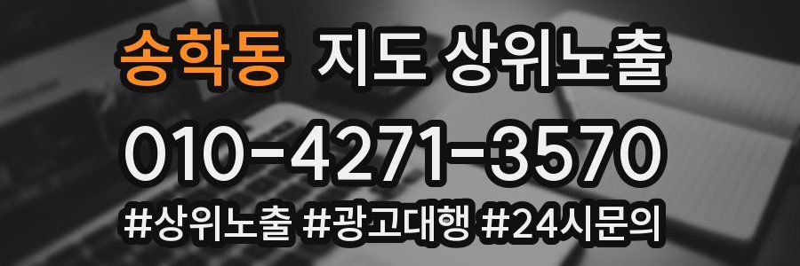 송학동 지도 상위 노출