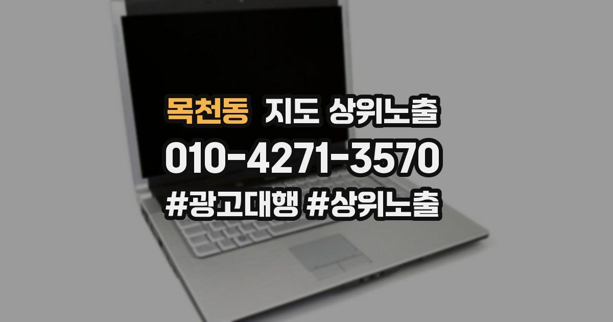 목천동 지도 상위 노출