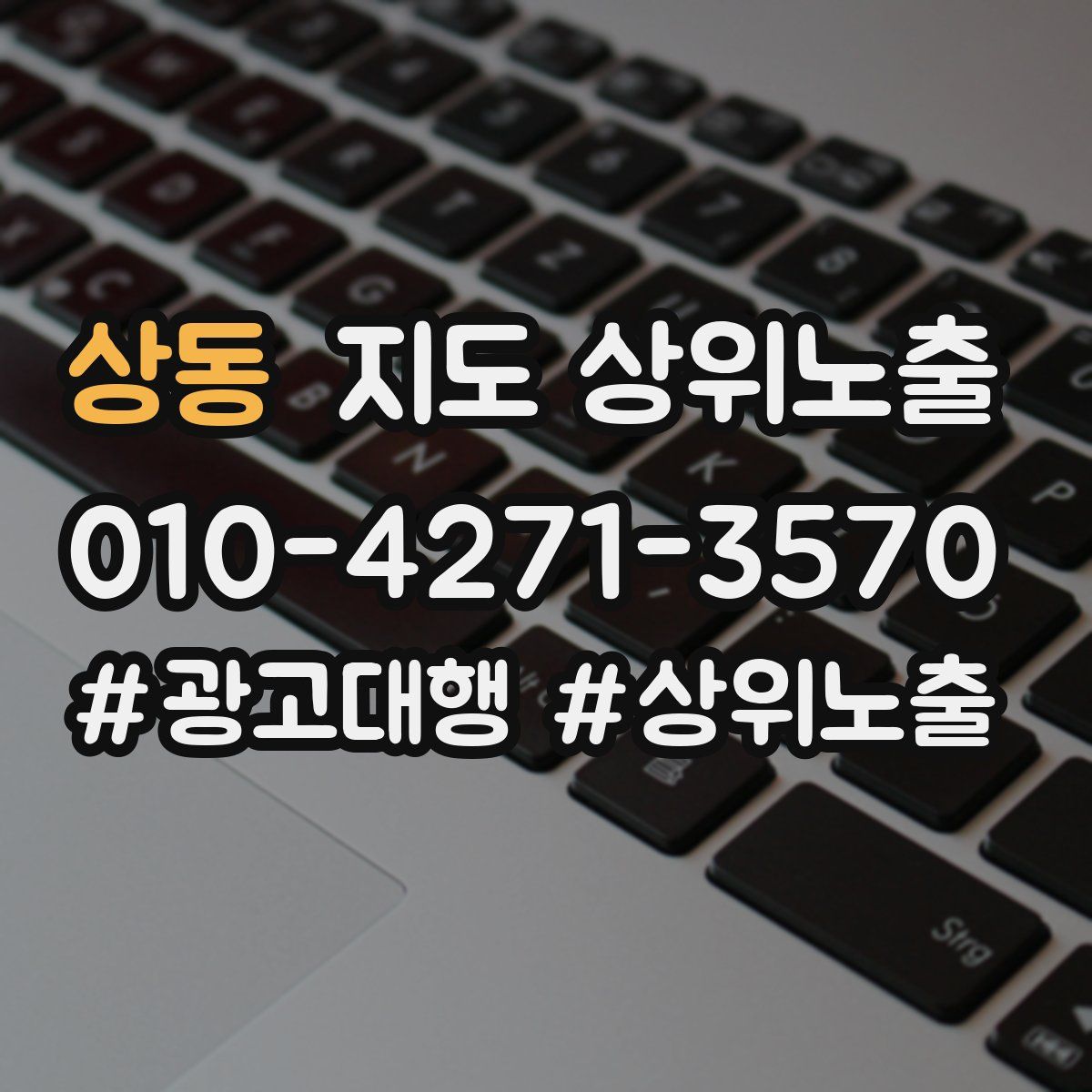 상동 지도 상위 노출