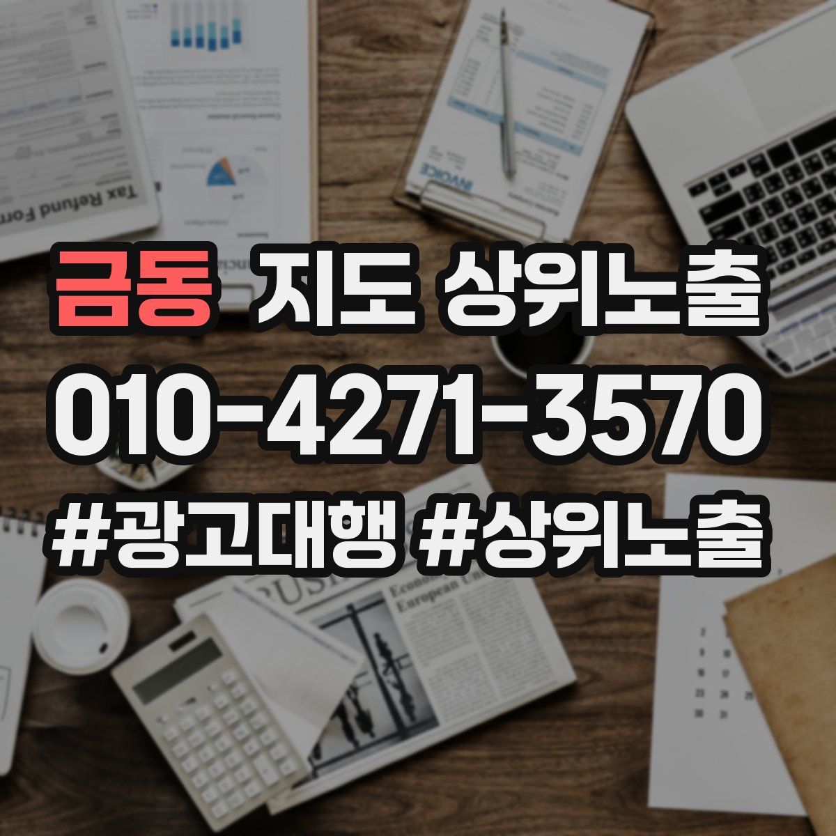 금동 지도 상위 노출