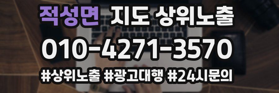 적성면 지도 상위 노출