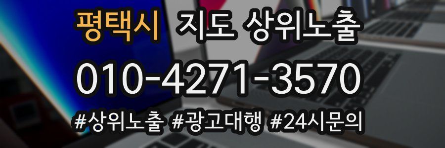 평택시 지도 상위 노출