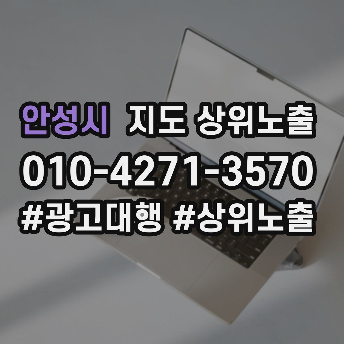 안성시 지도 상위 노출