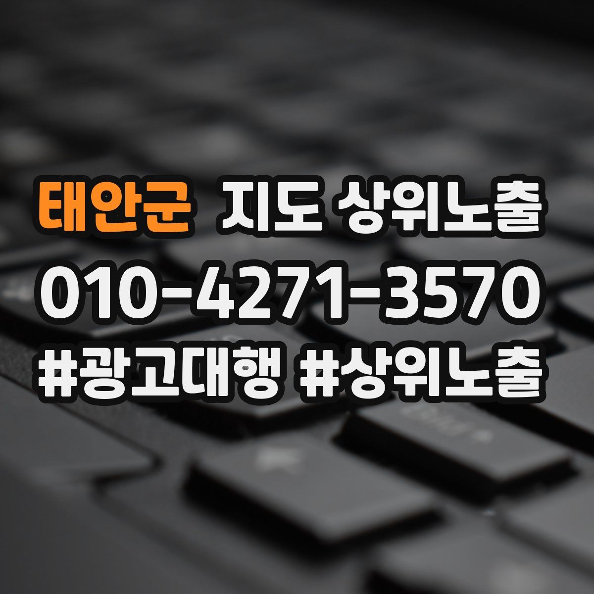 태안군 지도 상위 노출