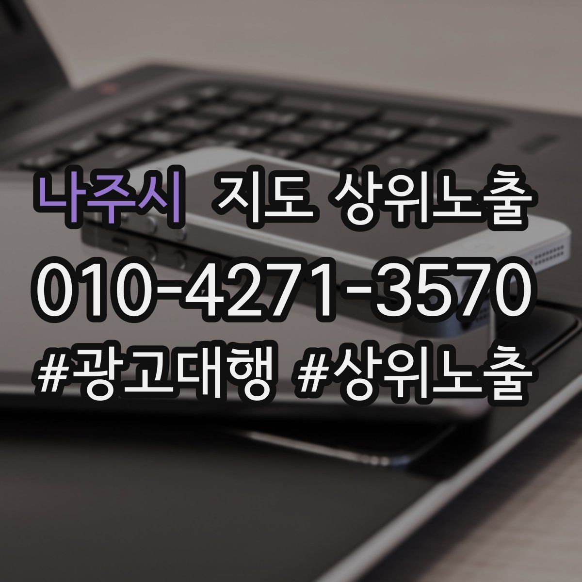 나주시 지도 상위 노출