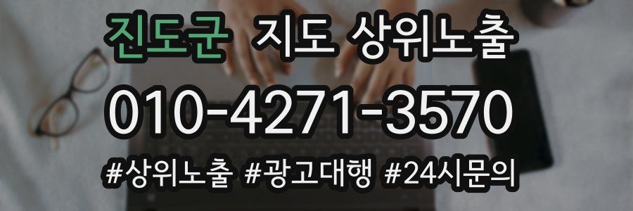 진도군 지도 상위 노출