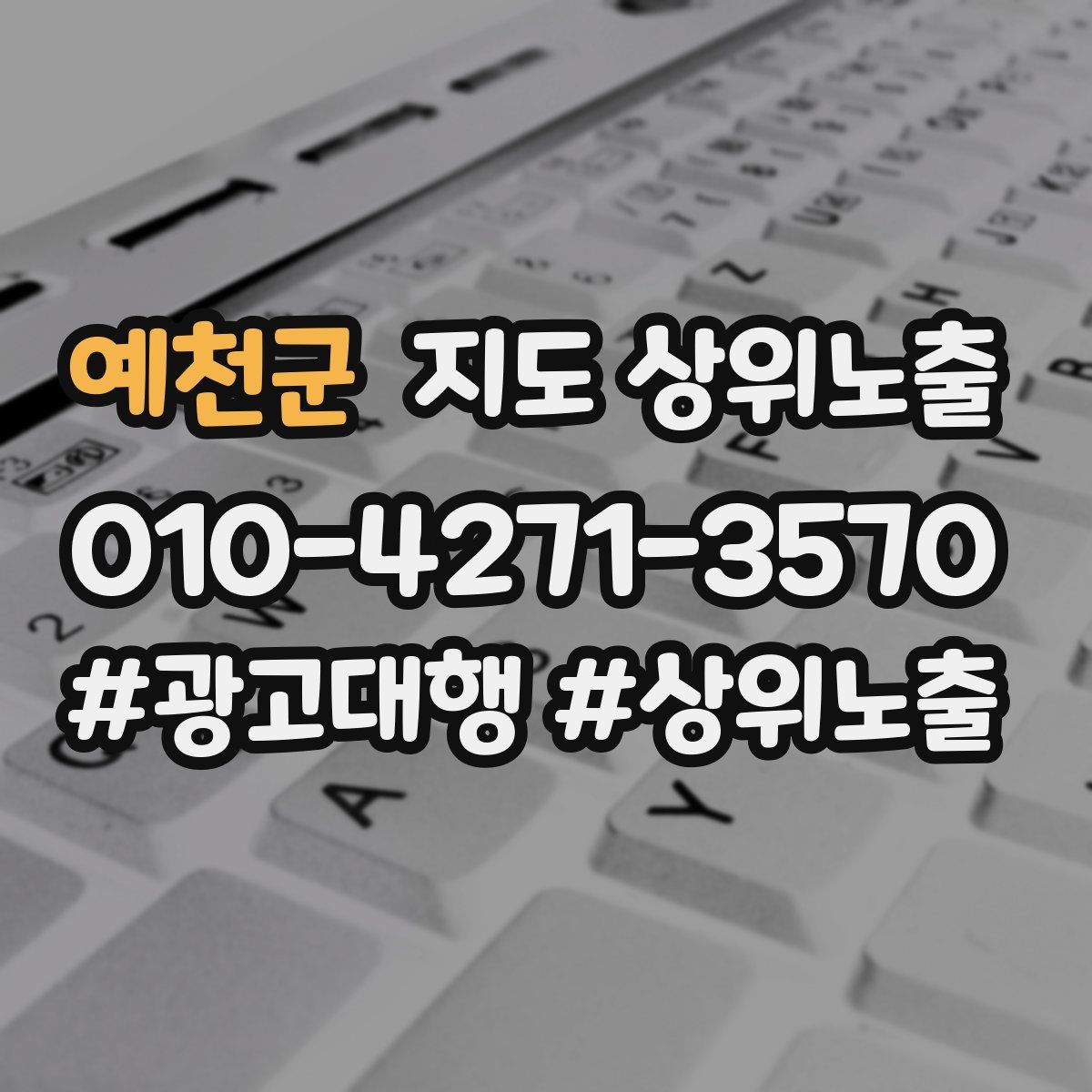 예천군 지도 상위 노출