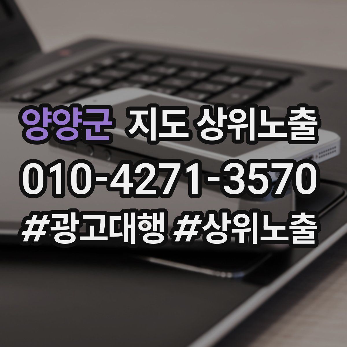 양양군 지도 상위 노출