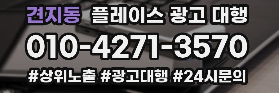 견지동 플레이스 광고 대행