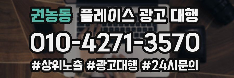 권농동 플레이스 광고 대행