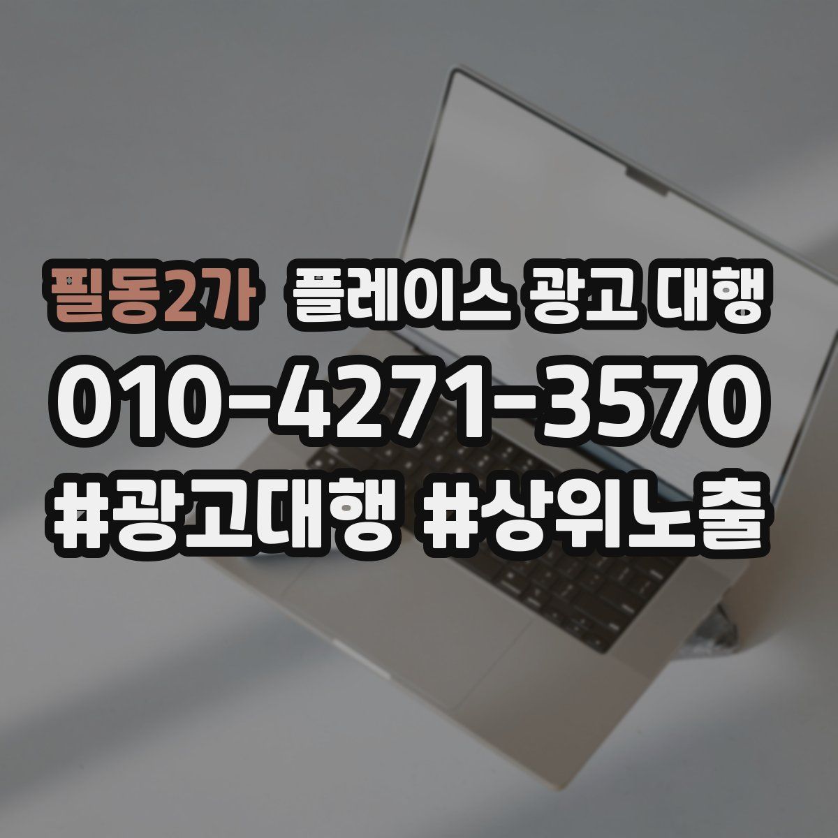필동2가 플레이스 광고 대행