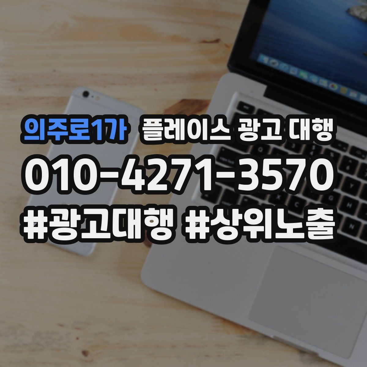 의주로1가 플레이스 광고 대행