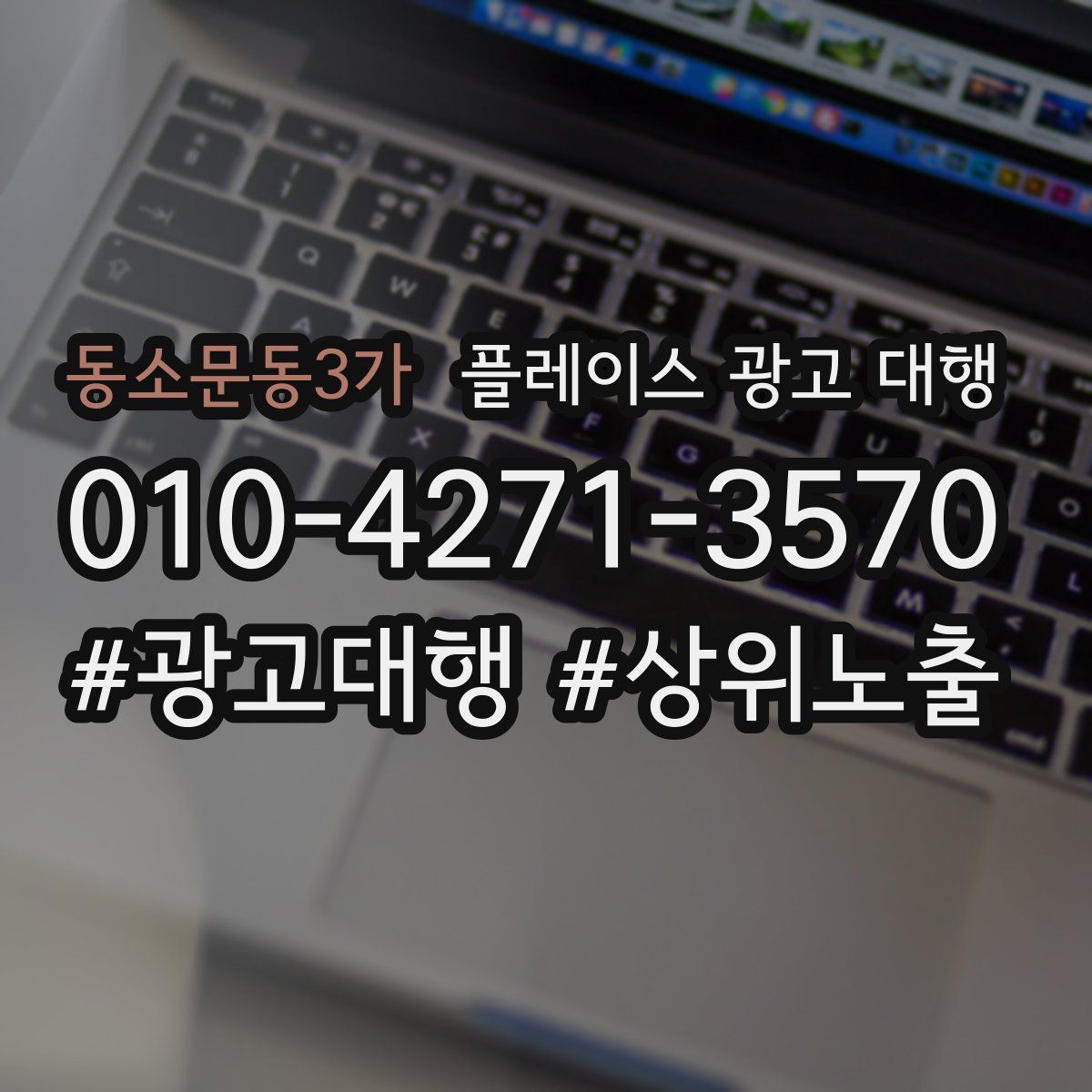 동소문동3가 플레이스 광고 대행