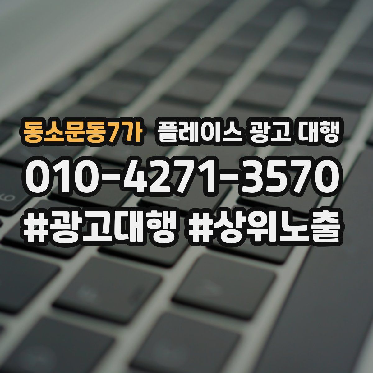 동소문동7가 플레이스 광고 대행