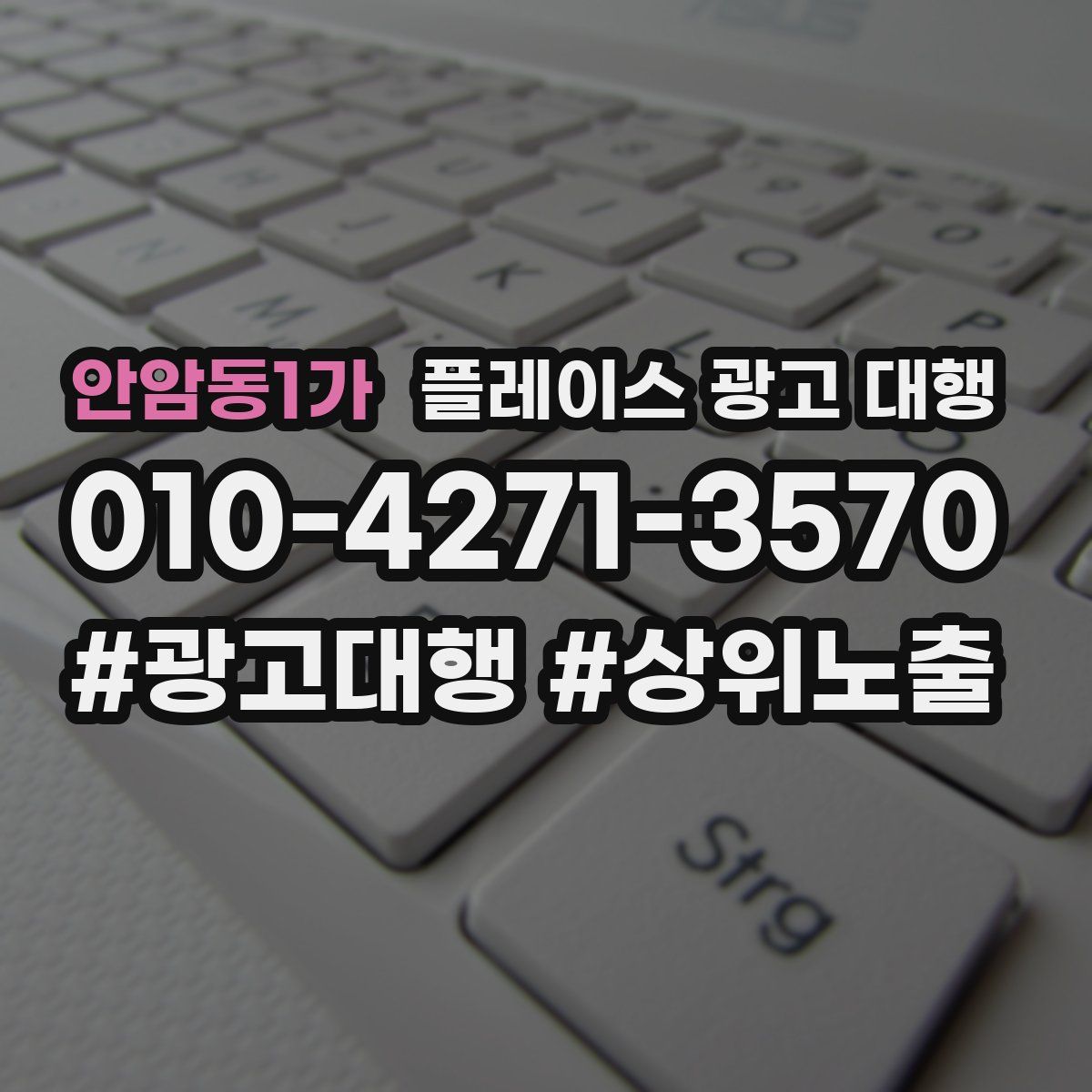 안암동1가 플레이스 광고 대행