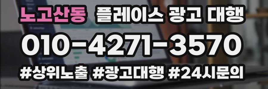 노고산동 플레이스 광고 대행