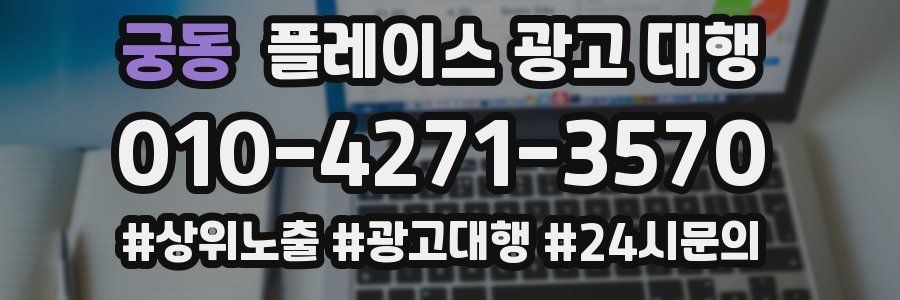 궁동 플레이스 광고 대행