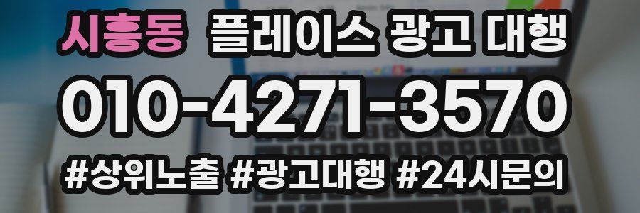 시흥동 플레이스 광고 대행