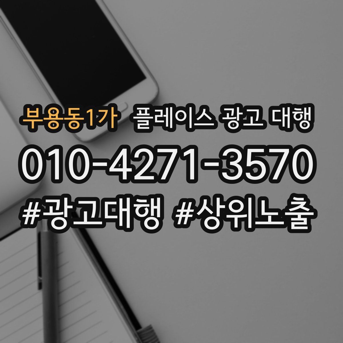 부용동1가 플레이스 광고 대행