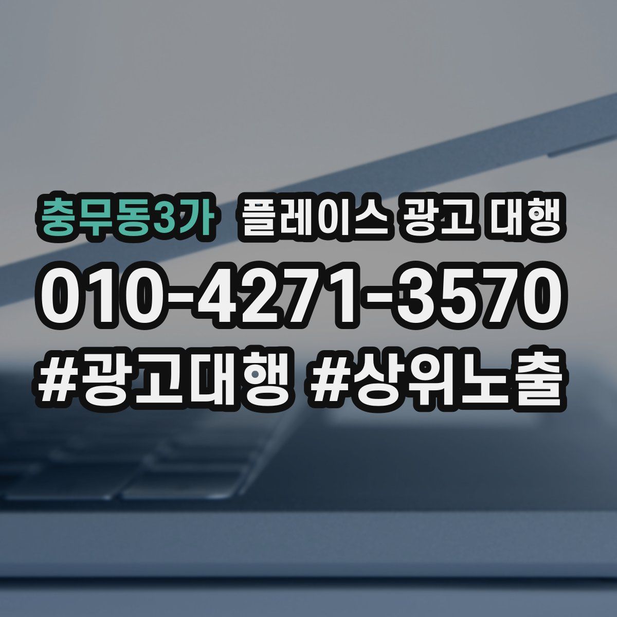 충무동3가 플레이스 광고 대행