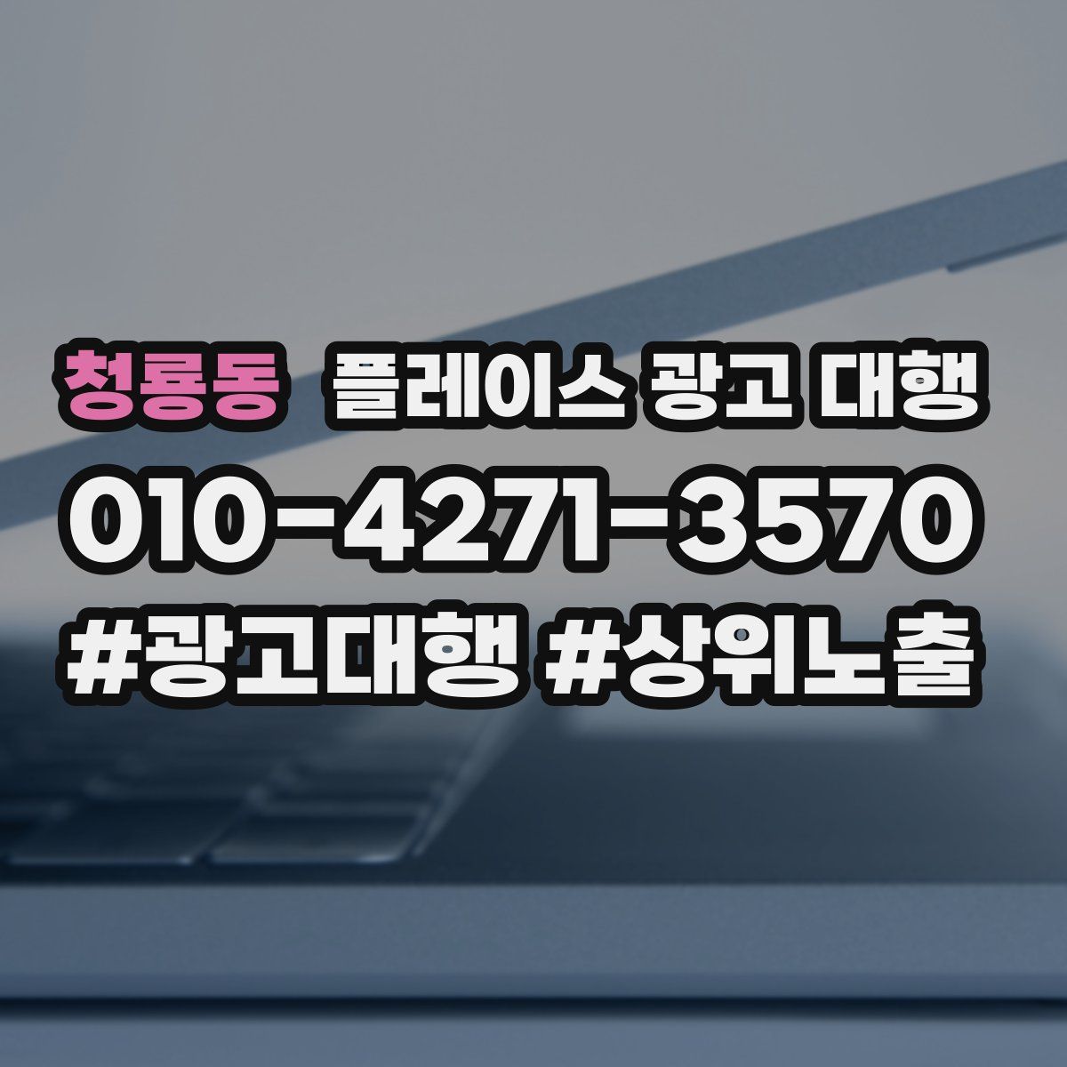 청룡동 플레이스 광고 대행