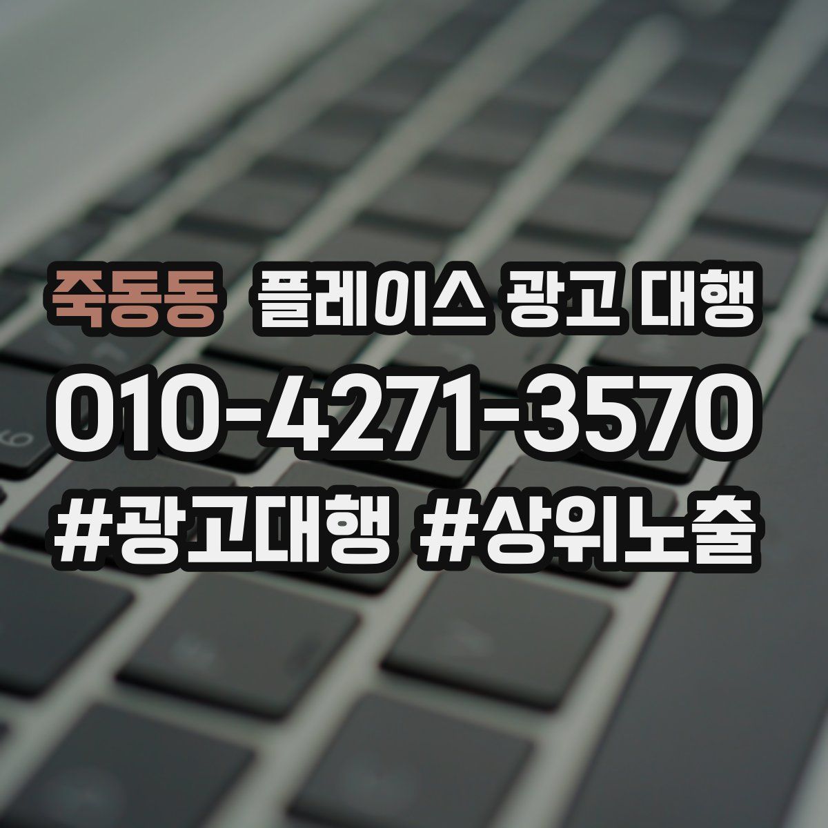 죽동동 플레이스 광고 대행