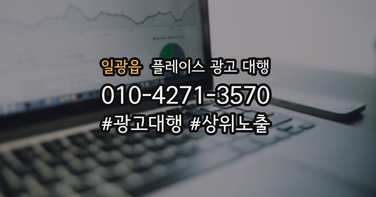 일광읍 플레이스 광고 대행
