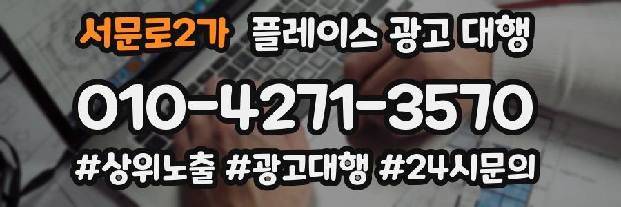 서문로2가 플레이스 광고 대행