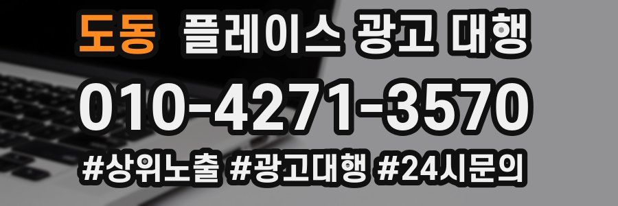 도동 플레이스 광고 대행