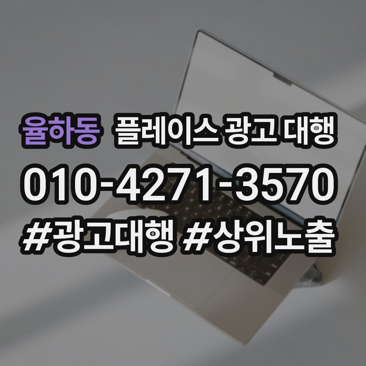 율하동 플레이스 광고 대행