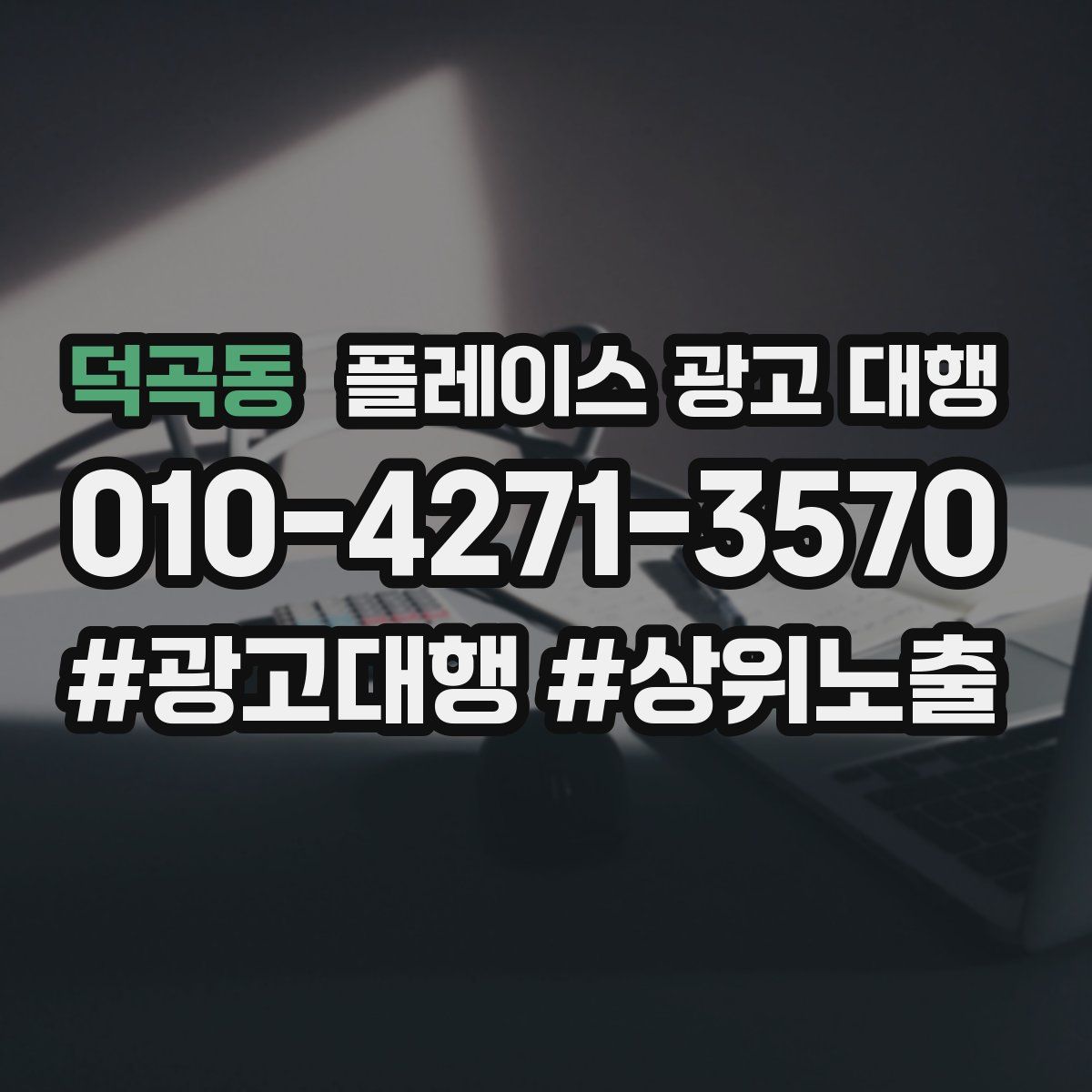 덕곡동 플레이스 광고 대행