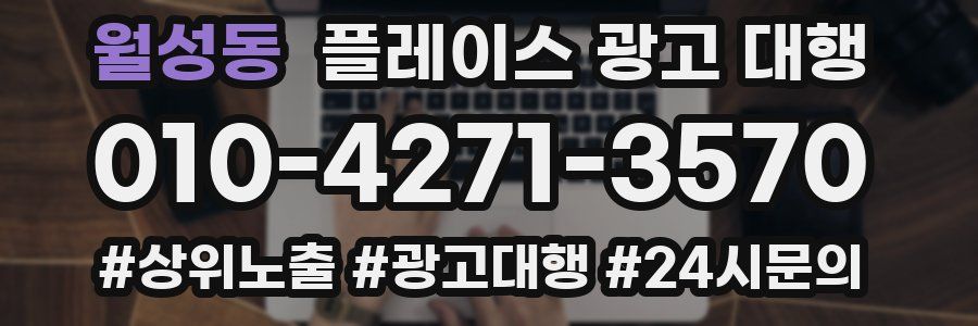 월성동 플레이스 광고 대행