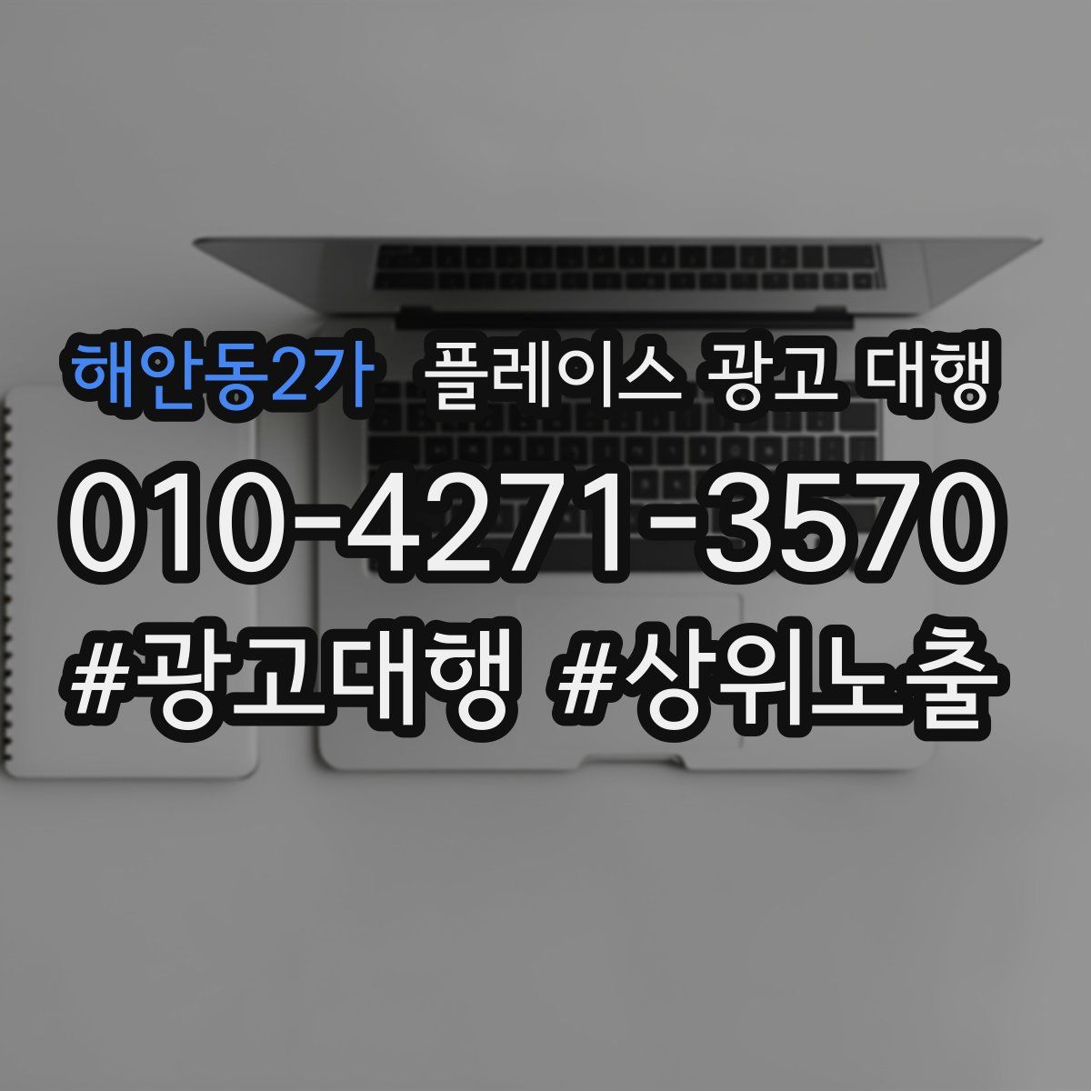 해안동2가 플레이스 광고 대행