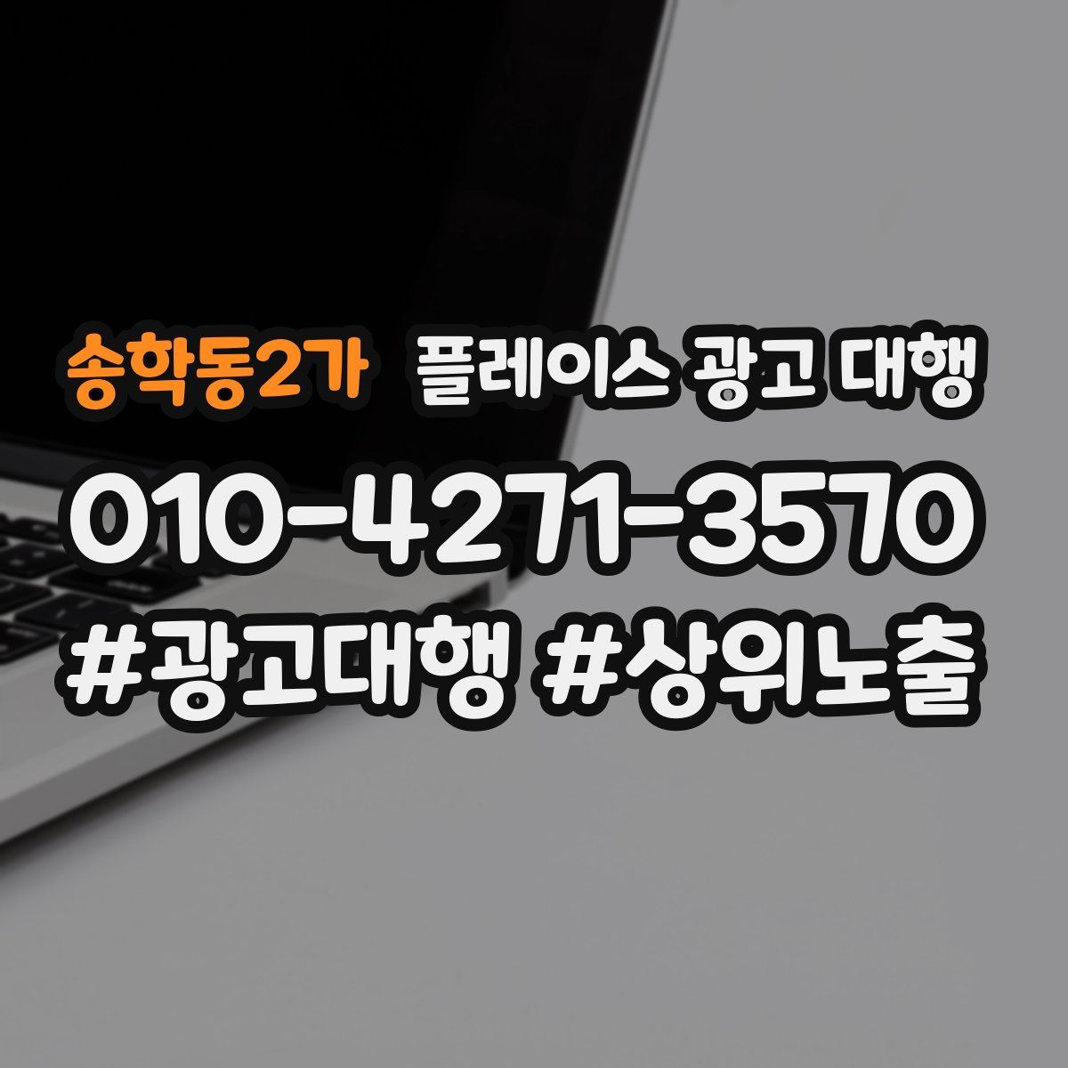 송학동2가 플레이스 광고 대행