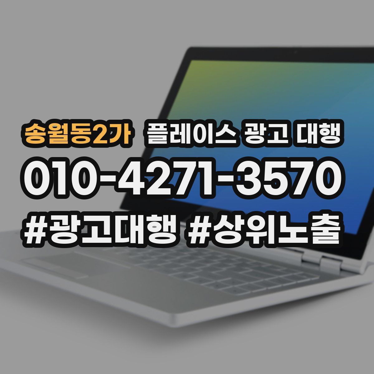 송월동2가 플레이스 광고 대행