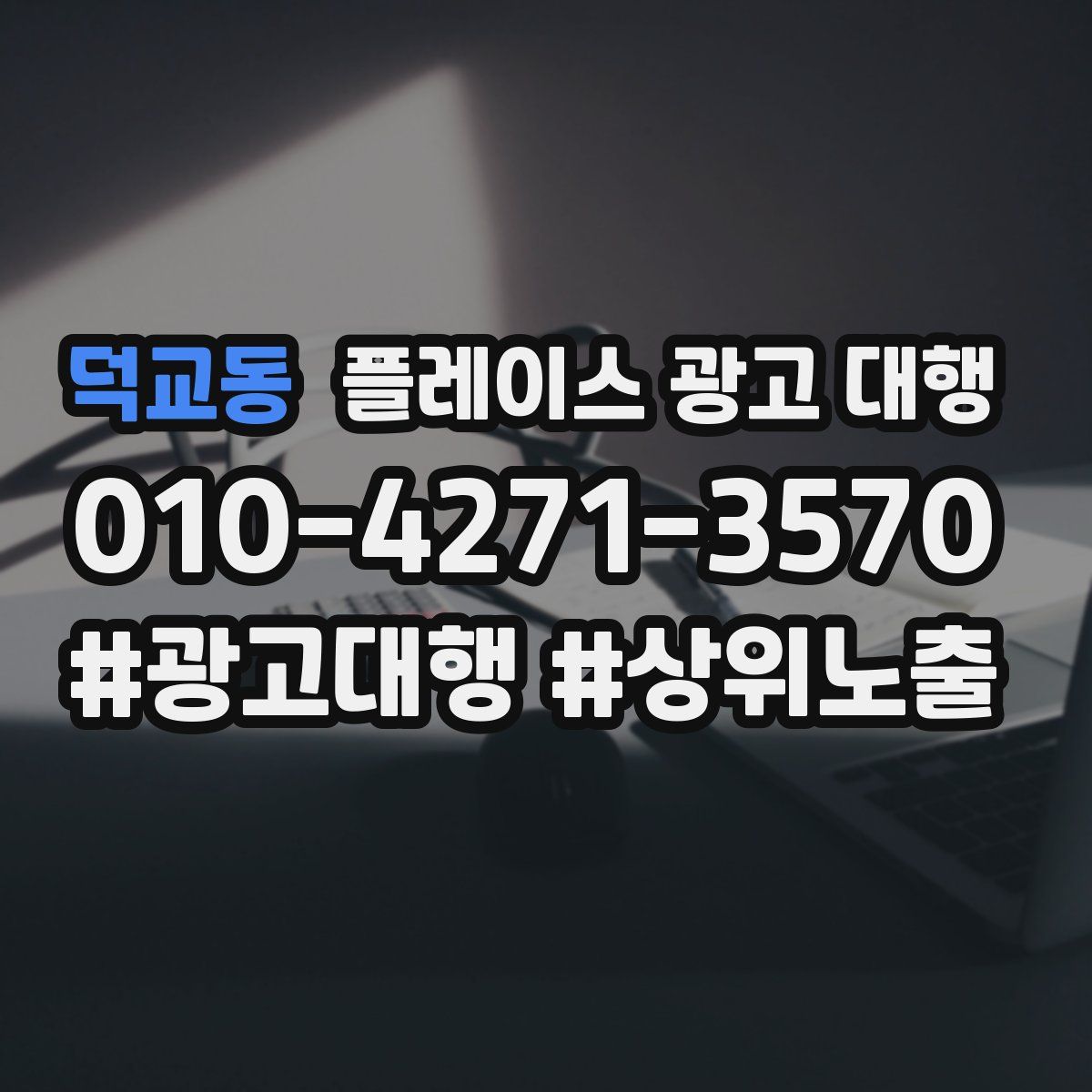 덕교동 플레이스 광고 대행