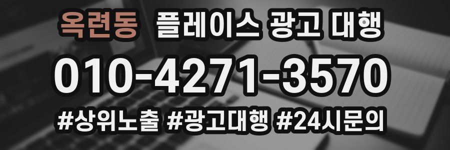 옥련동 플레이스 광고 대행