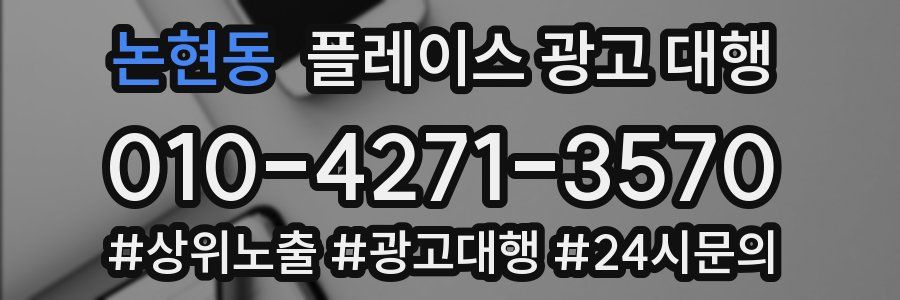 논현동 플레이스 광고 대행