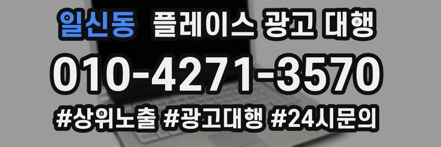 일신동 플레이스 광고 대행