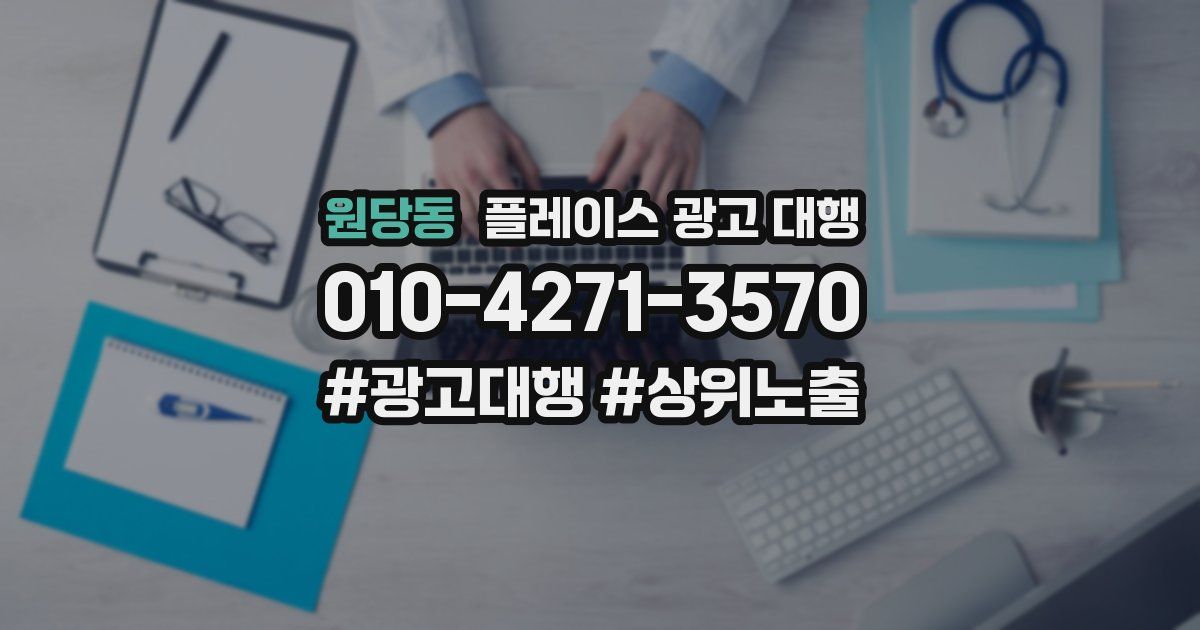 원당동 플레이스 광고 대행