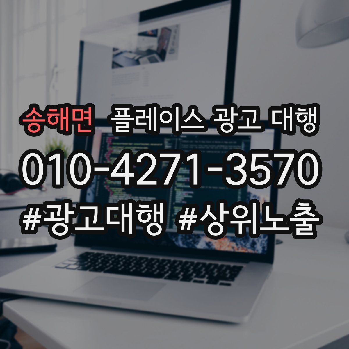 송해면 플레이스 광고 대행