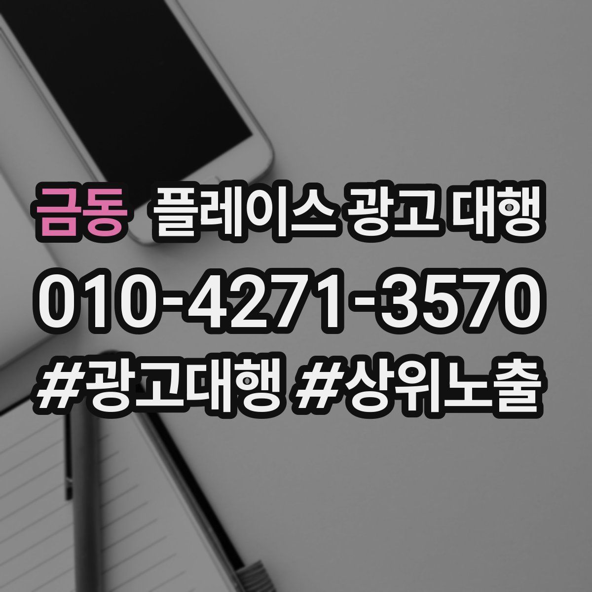 금동 플레이스 광고 대행