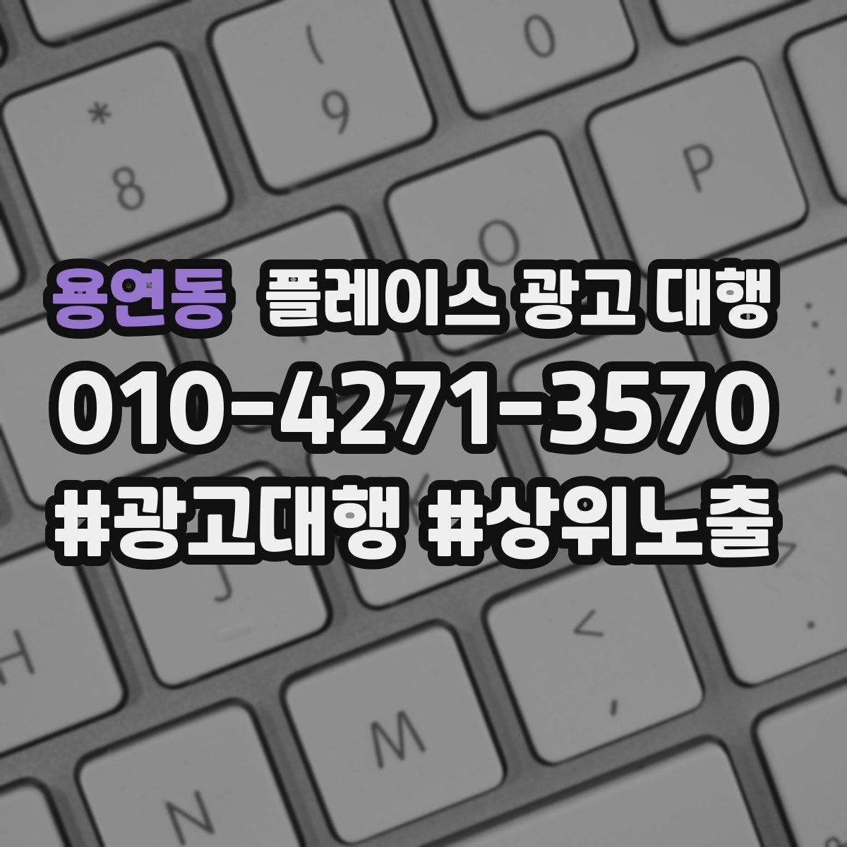 용연동 플레이스 광고 대행
