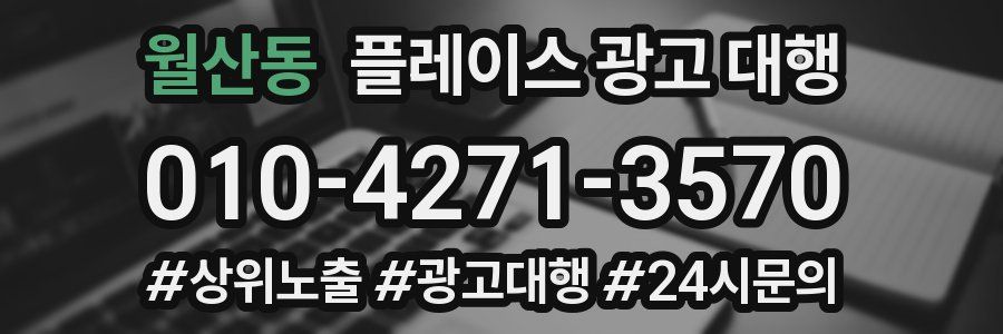 월산동 플레이스 광고 대행