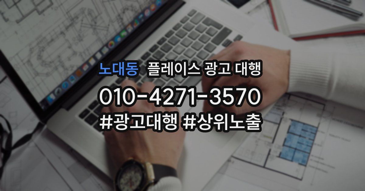 노대동 플레이스 광고 대행