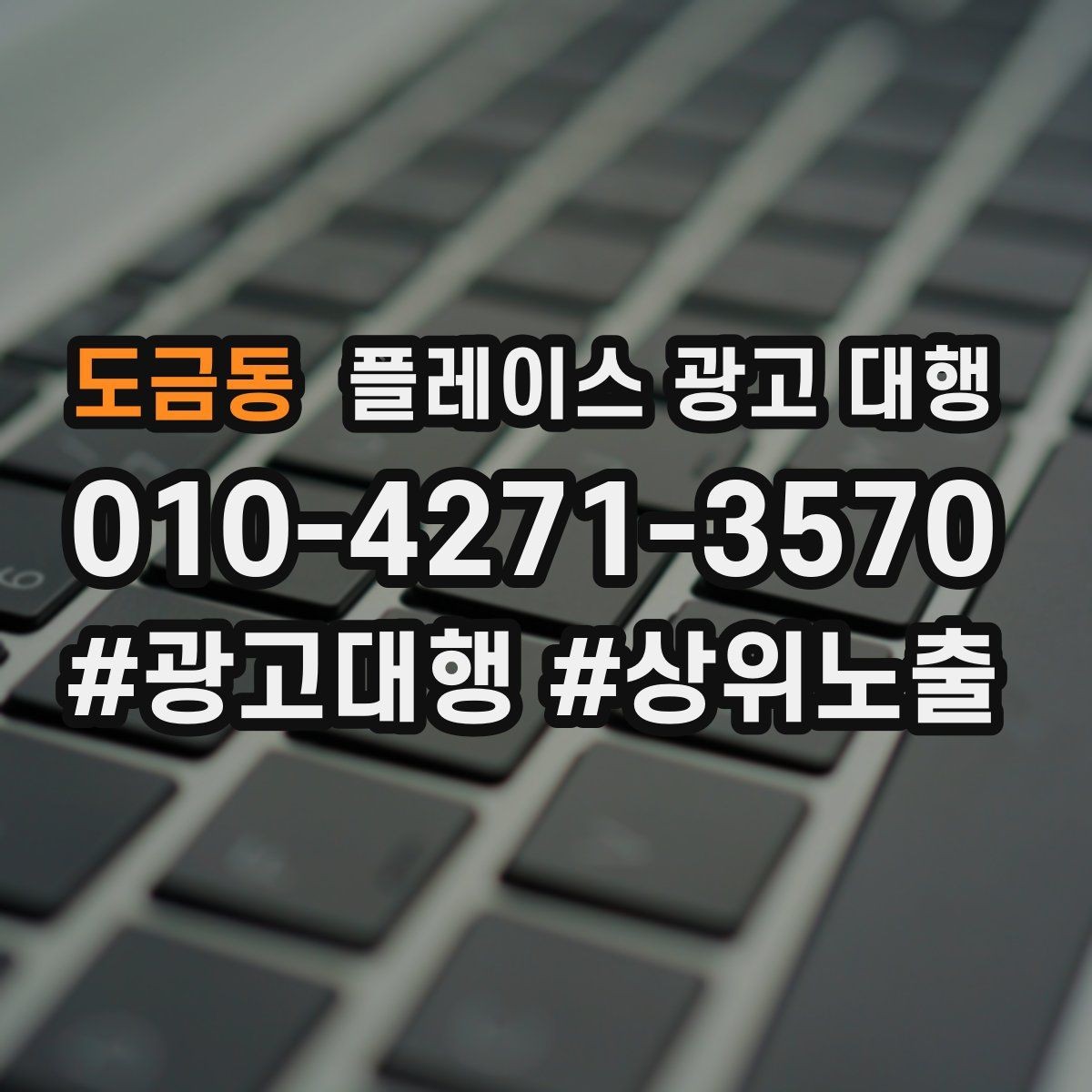도금동 플레이스 광고 대행 지역 고객에게 보이는 첫 화면