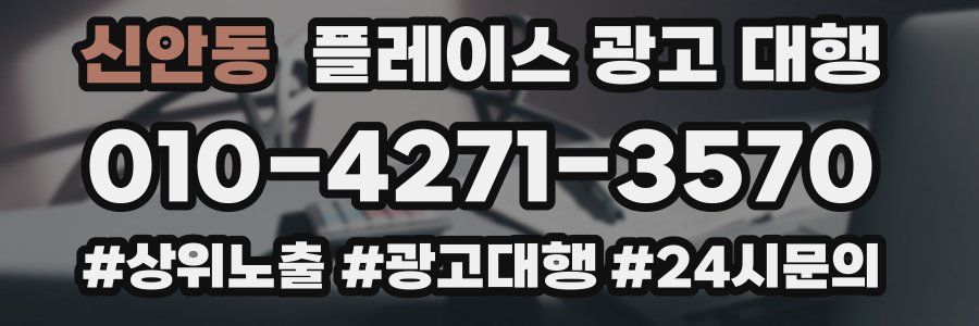신안동 플레이스 광고 대행