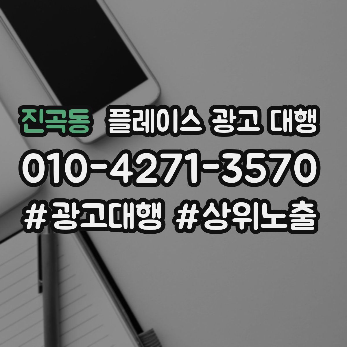 진곡동 플레이스 광고 대행