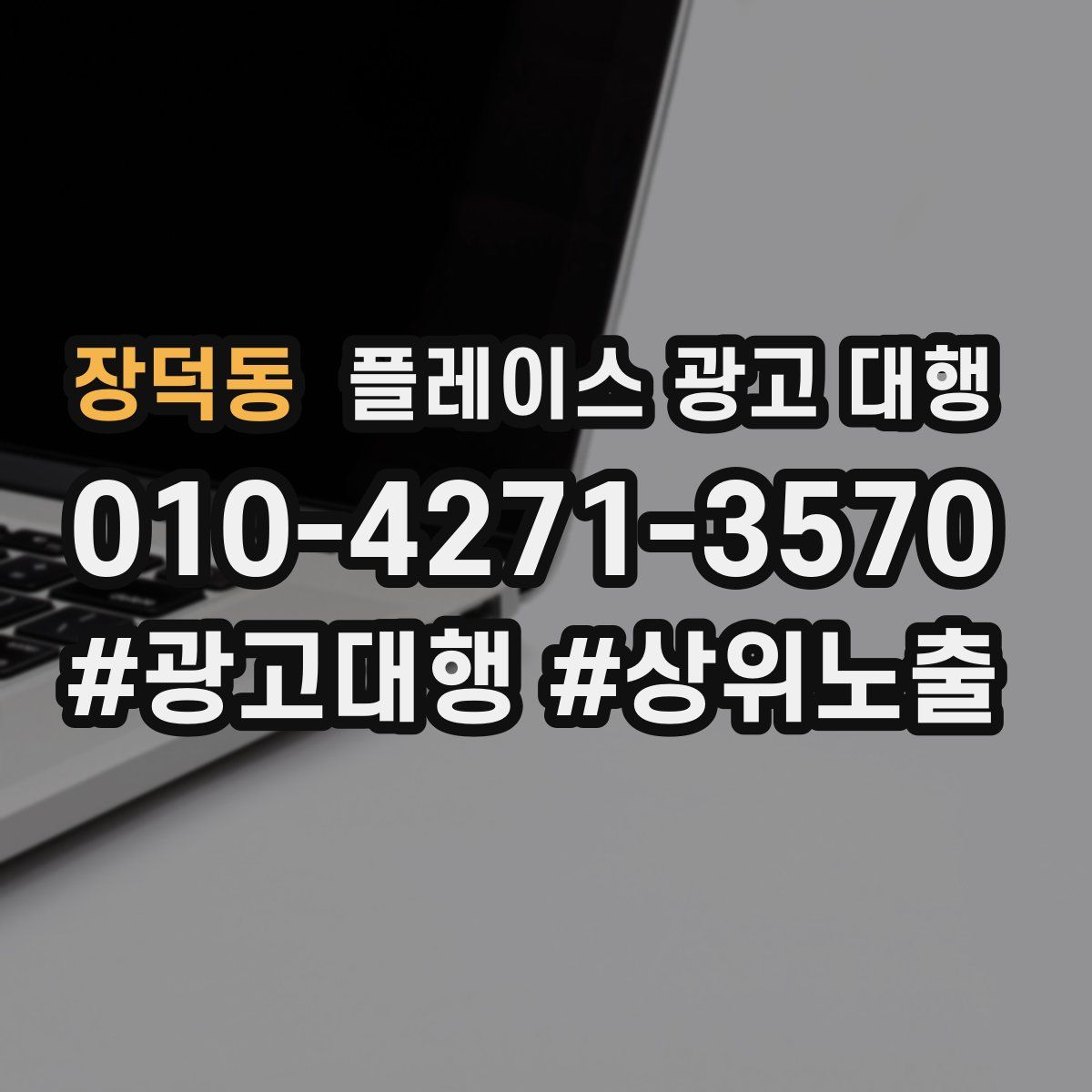 장덕동 플레이스 광고 대행
