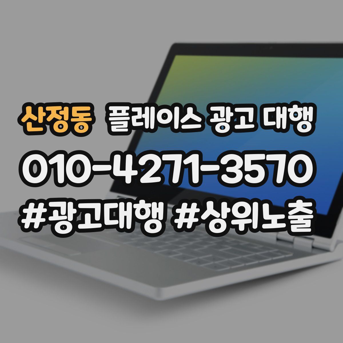 산정동 플레이스 광고 대행